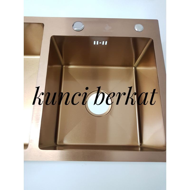 Kitchen Sink Maron Gold 8245/Bak Cuci Piring Rose Gold/BCP