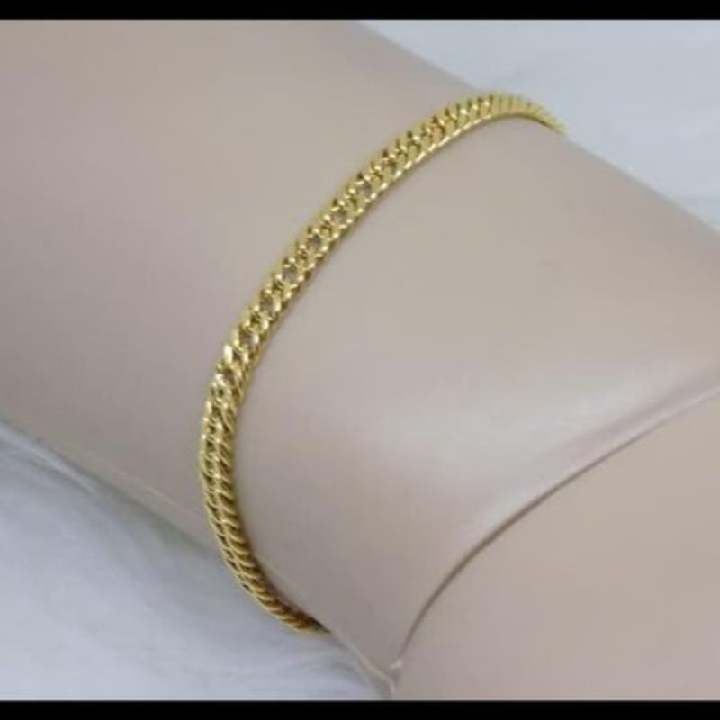 gelang emas muda rantai kadar 15 berat 2gr