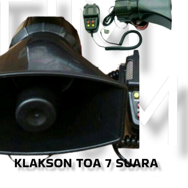 Special Kakson Sirine Toa 7 6 3 Suara + Mic Sirine Patwal Touring Nmax Vario125150 Motor Mobil