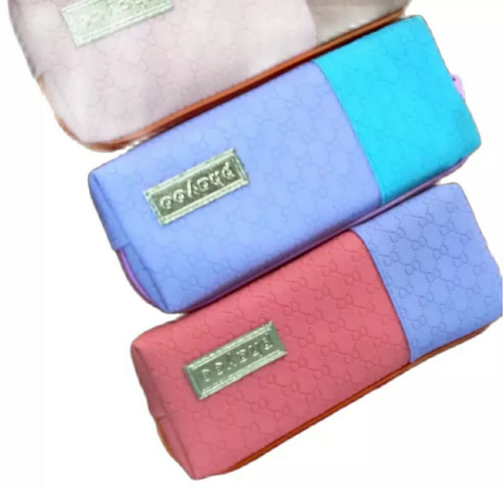 

AS888 - Kotak Pensil 2 Warna Embossed St223a / Pouch / Tempat Pensil. Murah