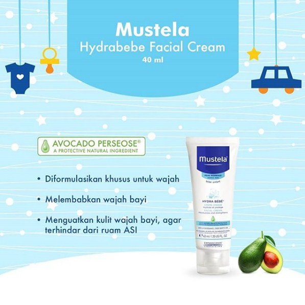 Mustela Normal Skin Hydra Bebe Facial Cream 40ml