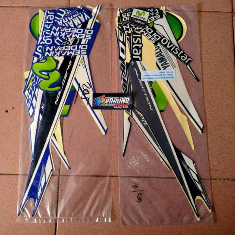 Striping YAMAHA MX KING MOVISTAR