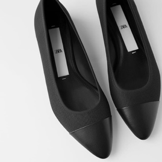  SEPATU  SHOES  WANITA  ZARA  ZS171 MESH BALLET FLATS 