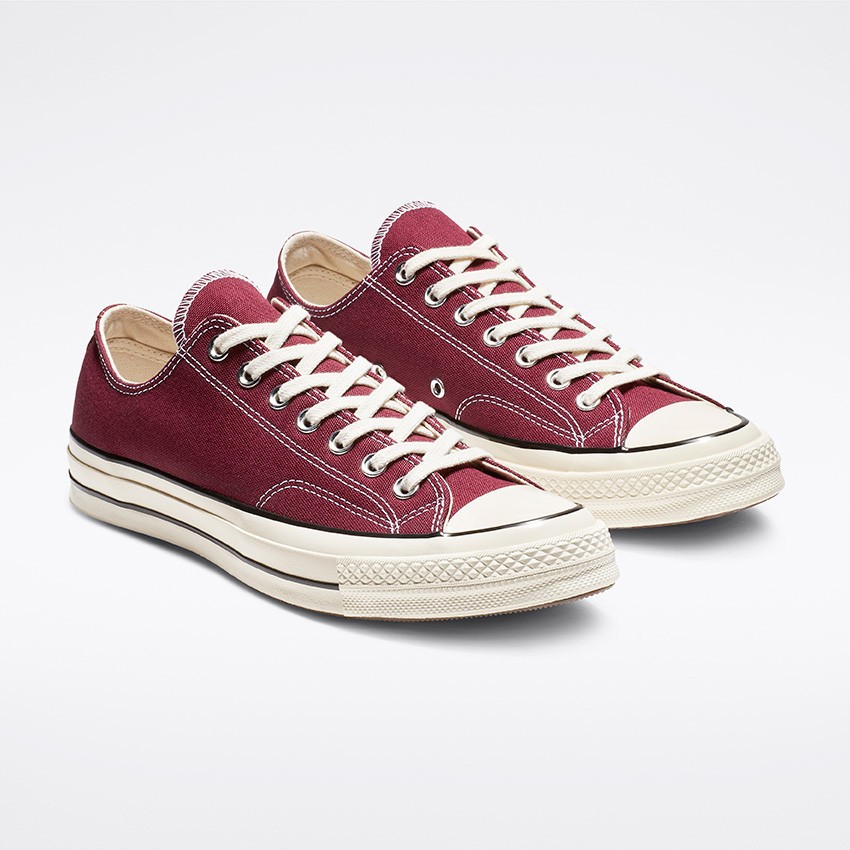 burgundy converse shoes