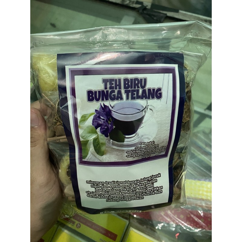 

Wedang Teh Biru Telang