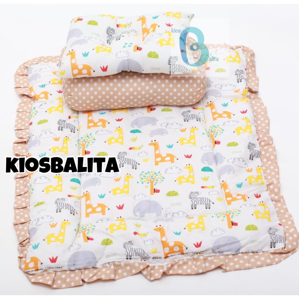 SELIMUT BAYI BED COVER SET BABY (SELIMUT BED COVER + BANTAL + 2 GULING)