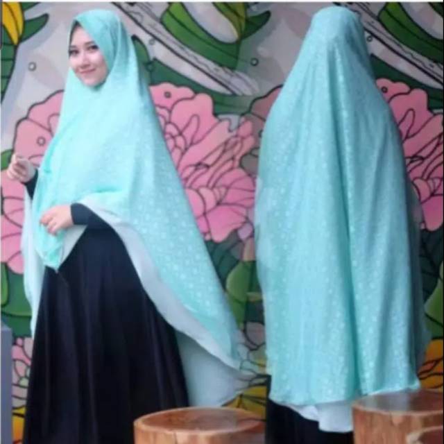 Khimar malika rubi by rezqia hijab
