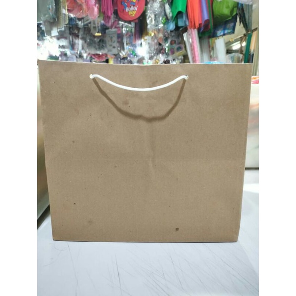 

paper bag dus nasi coklat polos