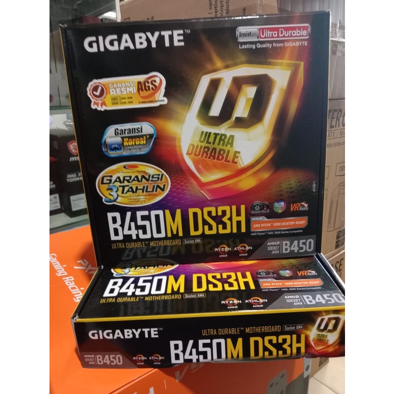 Gigabyte B450M-DS3H New Garansi NJT