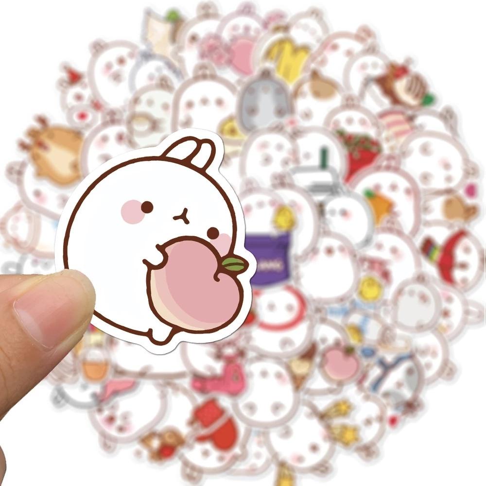 Lanfy Stiker 50pcs/set Judul Waterproof Scrapbooking Dekor