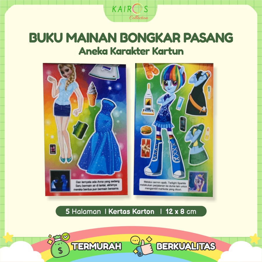 BP Buku Mainan Anak Bongkar Pasang