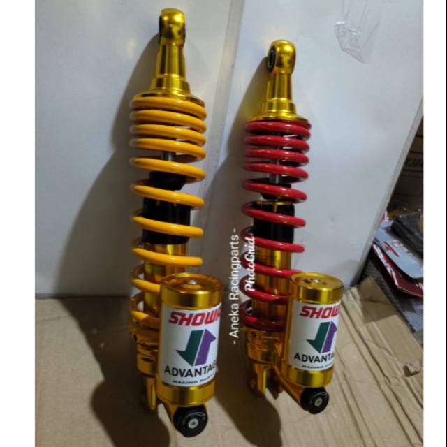 Shockbreaker showa tabung bawah copy ohlins mio beat vario scoopy fino xeon spacy dll / shock showa