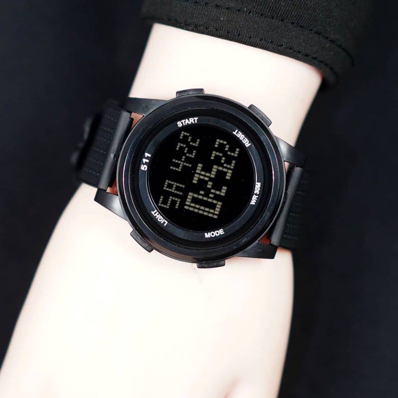 (SS) Jam Tangan Pria/Wanita 5.11 Sporty Digital Strap Rubber SS-768