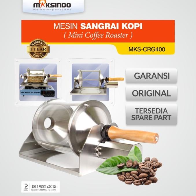 New Maksindo Mesin Rosting Kopi Untuk Sangrai Kopi (Mini Coffee