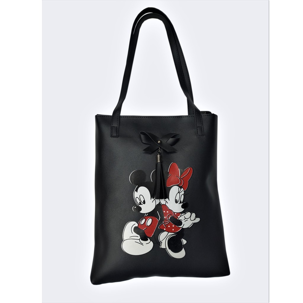 BISOBISI TOTE BAG MINISO MICKEY ISABELLA