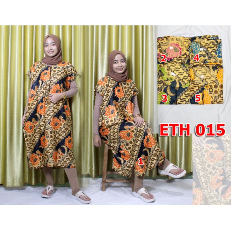 DASTER MIDI JUMBO ETH015 / DASTER JUMBO BAHAN KATUN