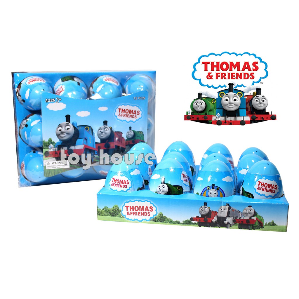 Mainan Figure Thomas Surprise Egg Mainan Telur Thomas mainan anak perempuan laki laki bayi cewek co
