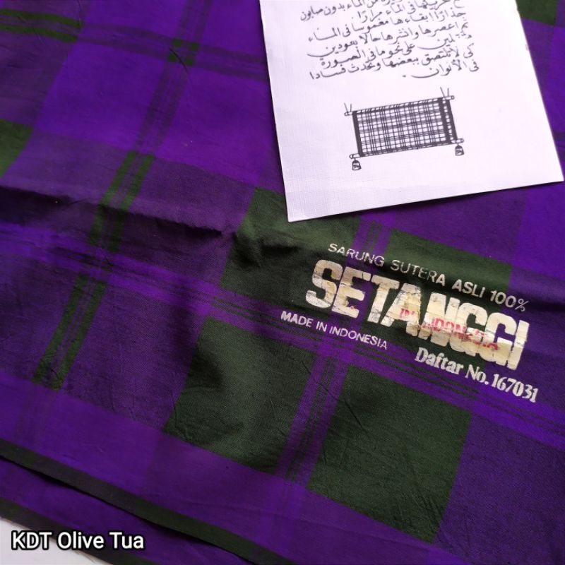 BHS Setanggi Jadul Full Sutera Motif KDT