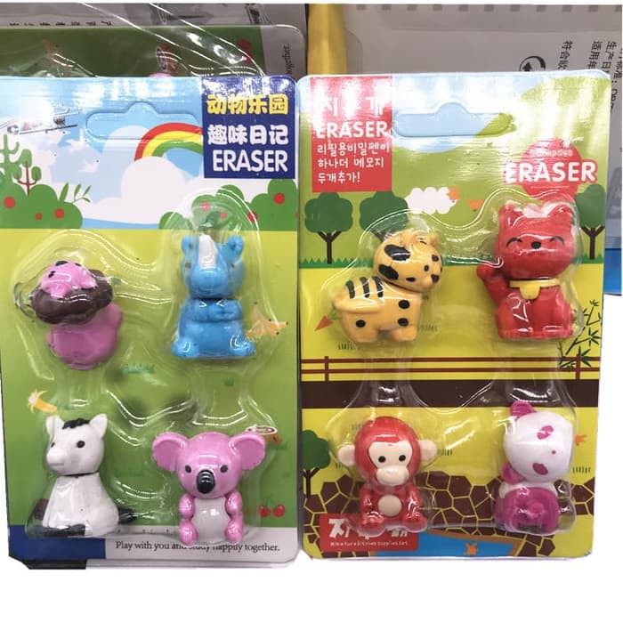

Penghapus Unik / Eraser Edisi Animals Imut