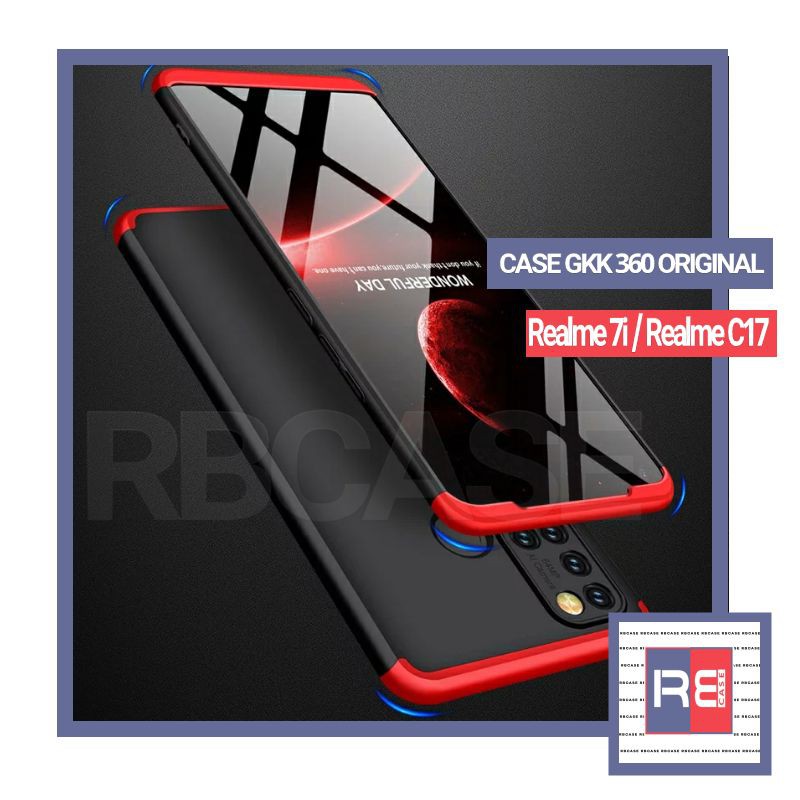 Casing REALME 7i C17 Hard Pc GKK 360 Original Full Protection Hardcase