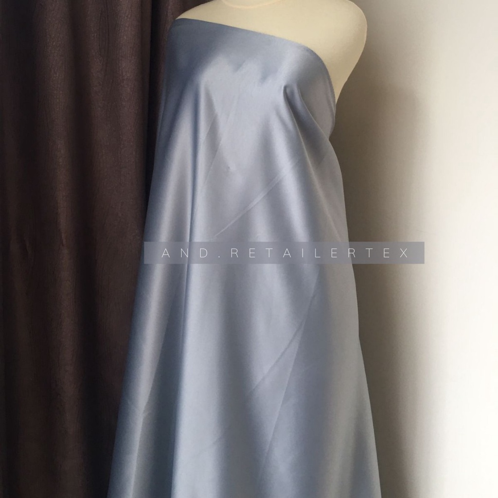 Kain Satin Velvet Premium Warna Steel Bahan Seragaman Bahan Furing Bisa Untuk Foto Backdrop Background Foto Produk