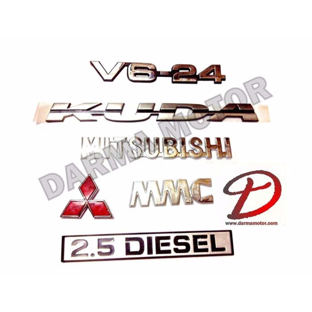 Terlaris STIKER EMLEM LAMBANG  MITSUBISHI ALL TYPE Shopee 