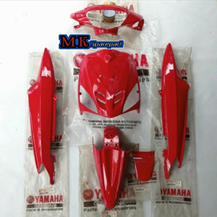 FULL SET BODY HALUS MIO SPORTY MERAH CABE ORIGINAL YAMAHA