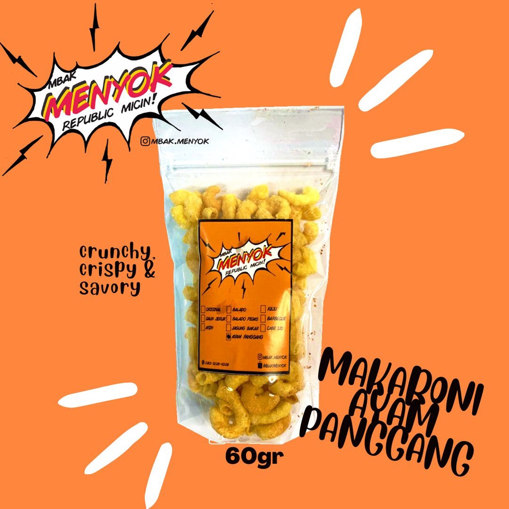 

Makaroni Pipa/Bantet Mbak Menyok Ayam Panggang