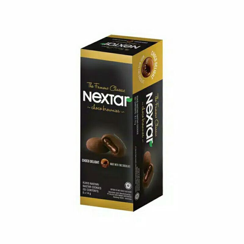 

Nextar Cookies 8 x 11.25gr / Chocolate Brownies / Nanas / Korean Goguma