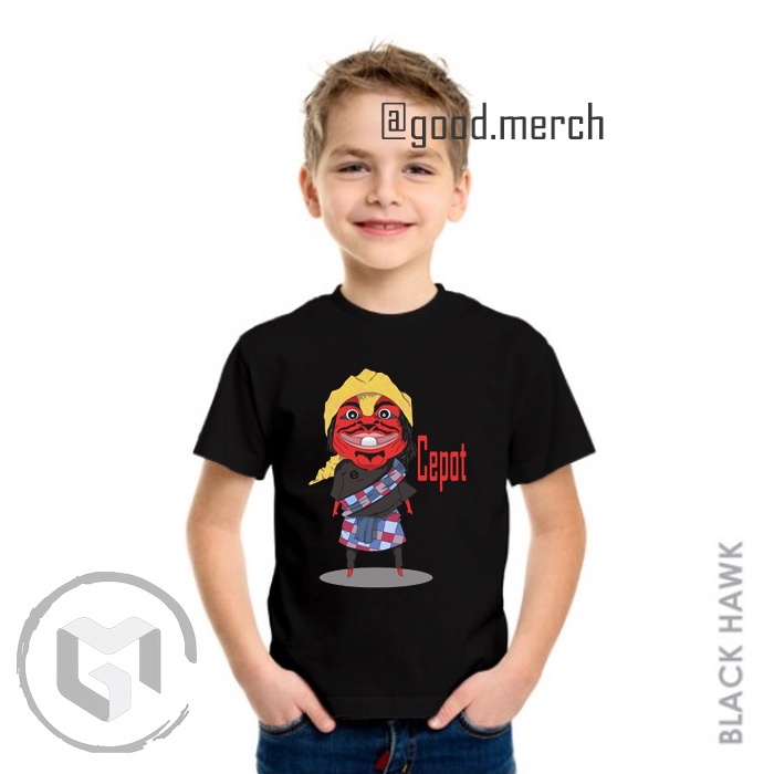 KAOS ANAK SI CEPOT WAYANG GOLEK