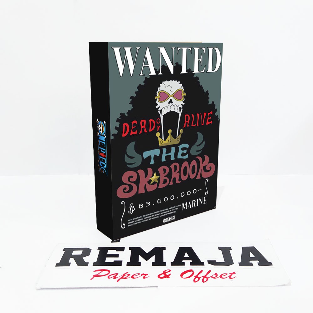 

Pocket book/Notebook Hardcover One Piece SK-BROOK A6 & A5 / buku tulis catatan notes