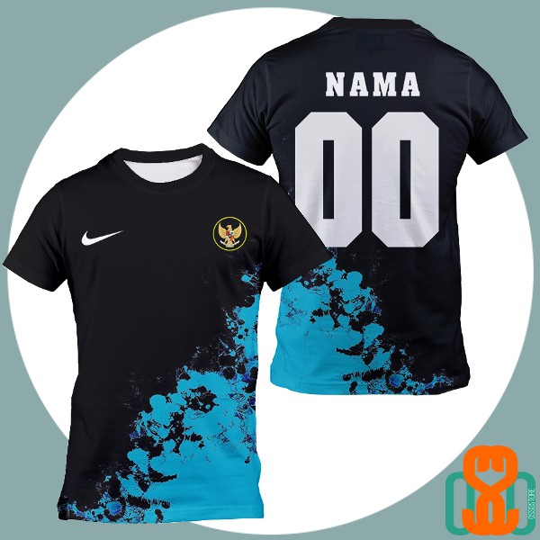 Kaos Jersey Futsal Baju Bola  Custom Nama dan Nomor Full 