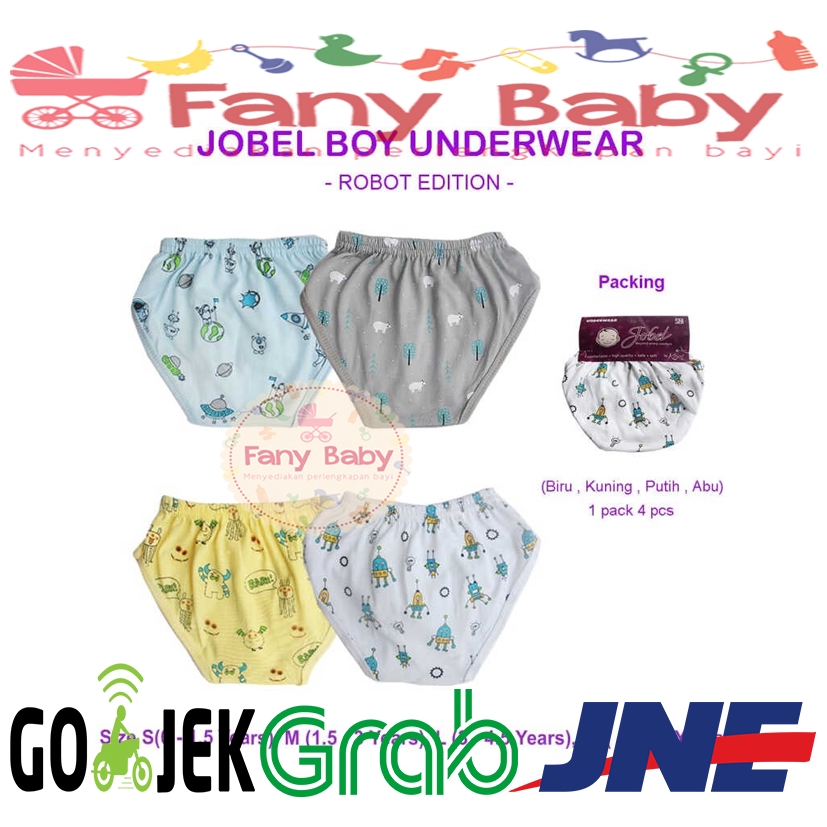 Kazel Jobel Underwear Ice Cream &amp; Robot Edition