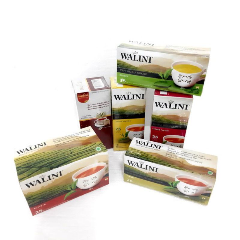 

Walini tea bag lemon lhycee hitam1.8 gram