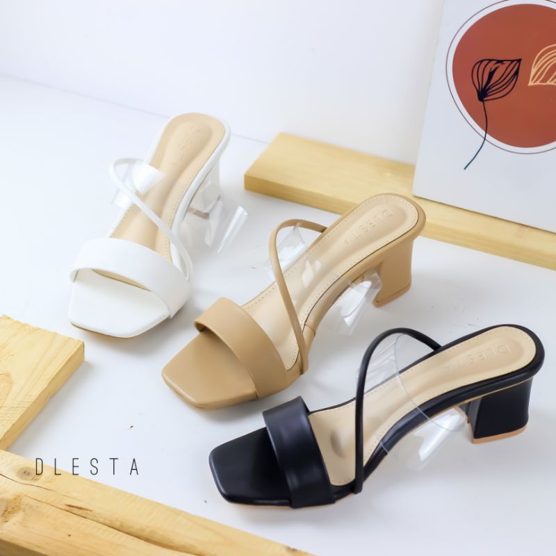 Heels wanita || ZARA  || Sandal Wanita Terbaru By DLESTA.ID