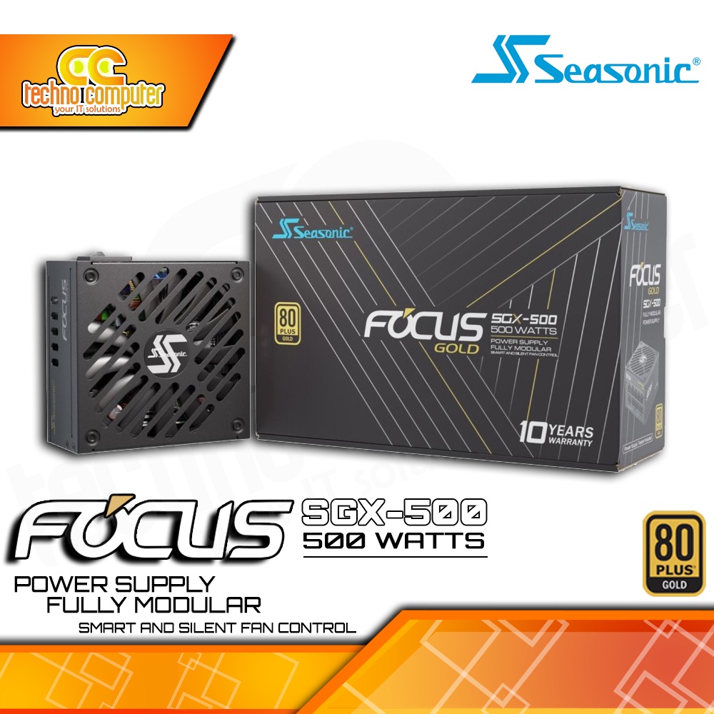 Seasonic FOCUS GOLD SGX-500 Power Supply