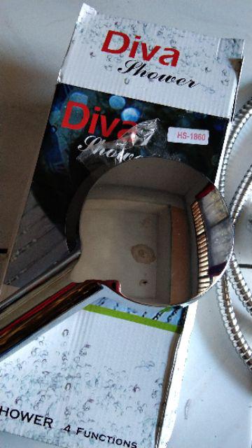 Paket Shower Mandi Diva + Kran Cabang