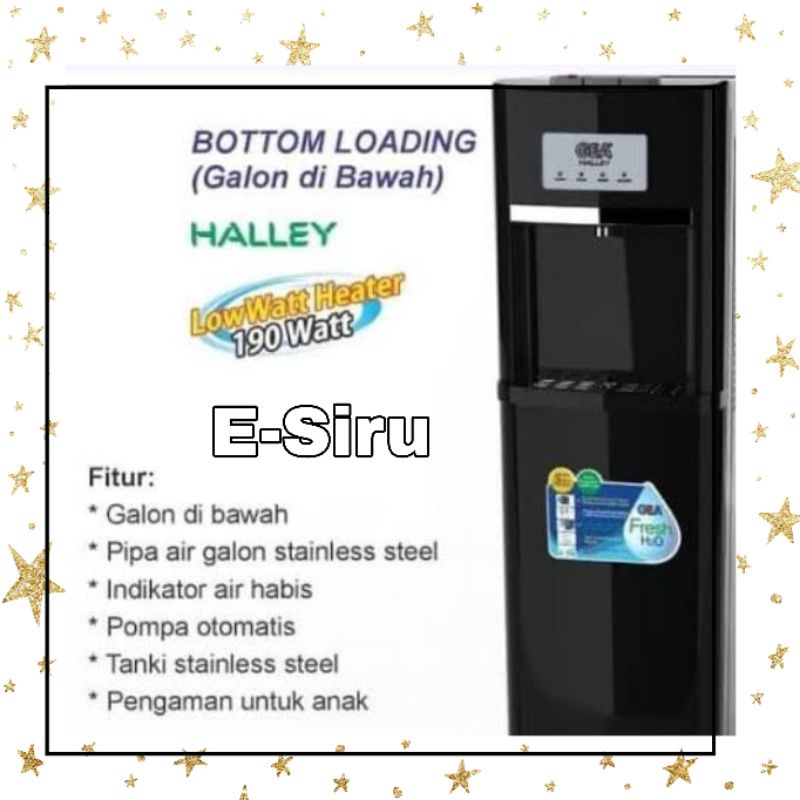 Dispenser Gea Halley Kompresor low watt