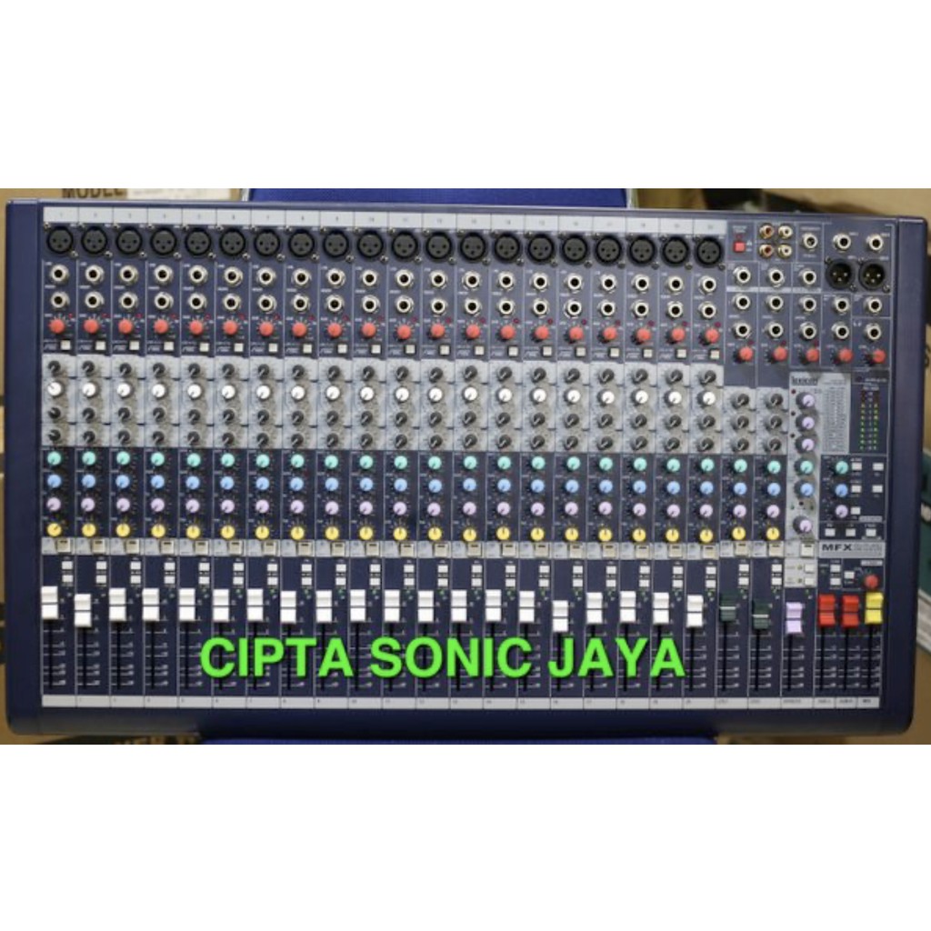 mixer soundcraft mfx 20 . mfx20