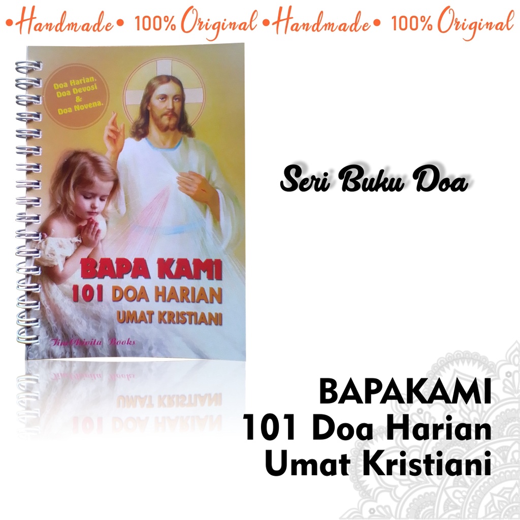 Buku Doa Bapa Kami 101 Doa Harian Umat Kristiani /Buku Doa dan Devosi Katolik/Souvenir Buku Doa Kato
