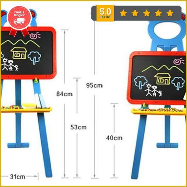 

Learning Easel / Papan Tulis 3 In 1 Terlaris