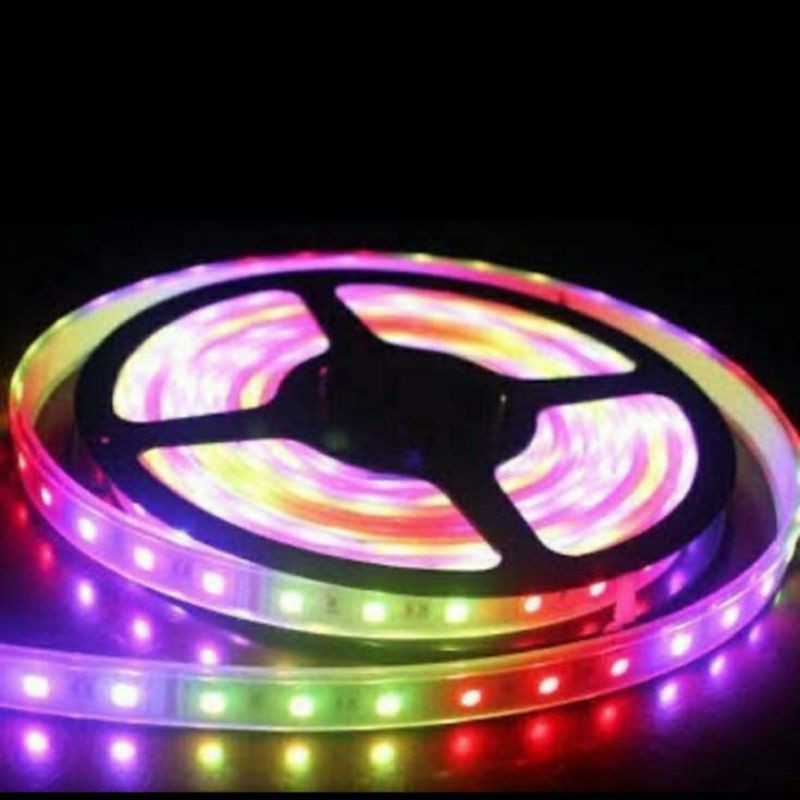 Running Runing Led Strip RGB Warna Warni 5050 Led Strip RGB Running