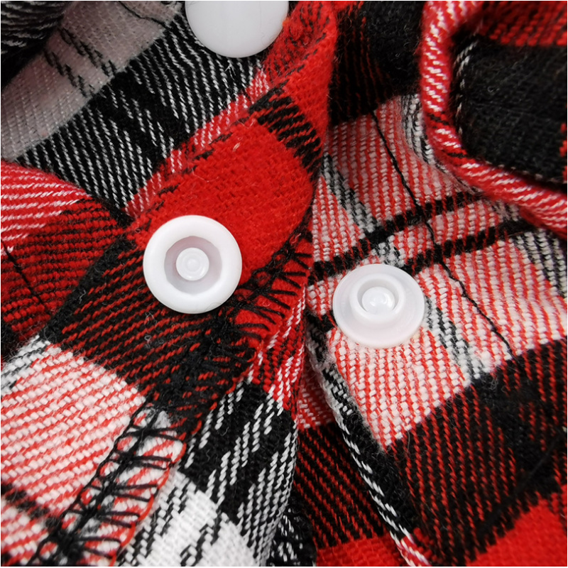 ★〓YUFeiPet〓★Pet Plaid Shirt Dog Vest Cat Shirt Short Sleeve Small Dog T-shirt Soft Breathable Summer