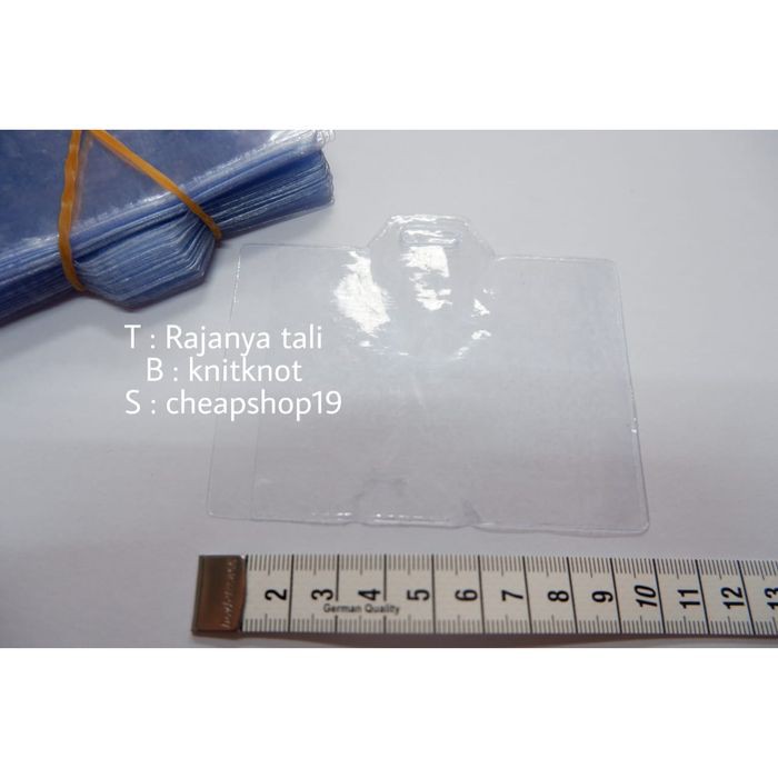 

Plastik Panitia 7 x 10 cm / Plastik ID Card/Glue card Landscape RJT