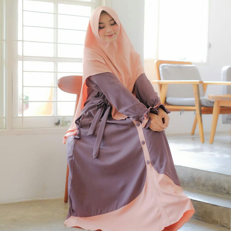 HAIFA SYARI BY FFH - SET GAMIS SYARI ORIGINAL