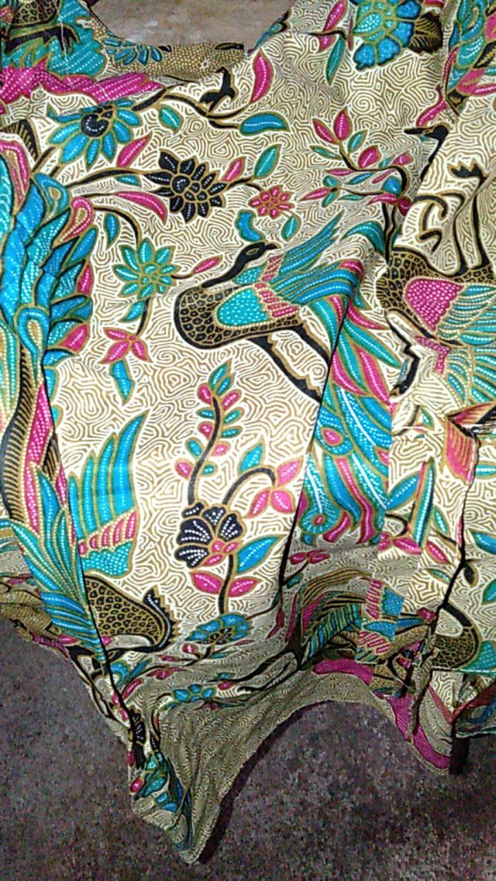 Atasan Batik Dolby Dolbi Dobby Doby Tenun Sutra Tulis Halus Katun Atbm Baron ,sarombit Atasan Kn056