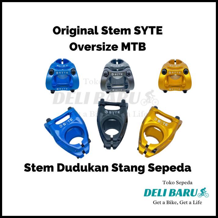 Stem Syte Dudukan Stang 31,8 Mm Oversize Sepeda Mtb Ext 35 Mm