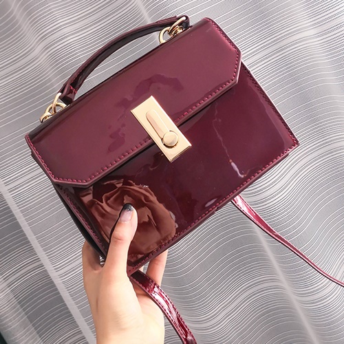 BJ21068 - BLACK/WINE - TAS WANITA FASHION IMPORT MODIS ELEGAN TERMURAH TERLARIS TERBARU BAGSTORE JAKARTA TAS BATAM JTF1068