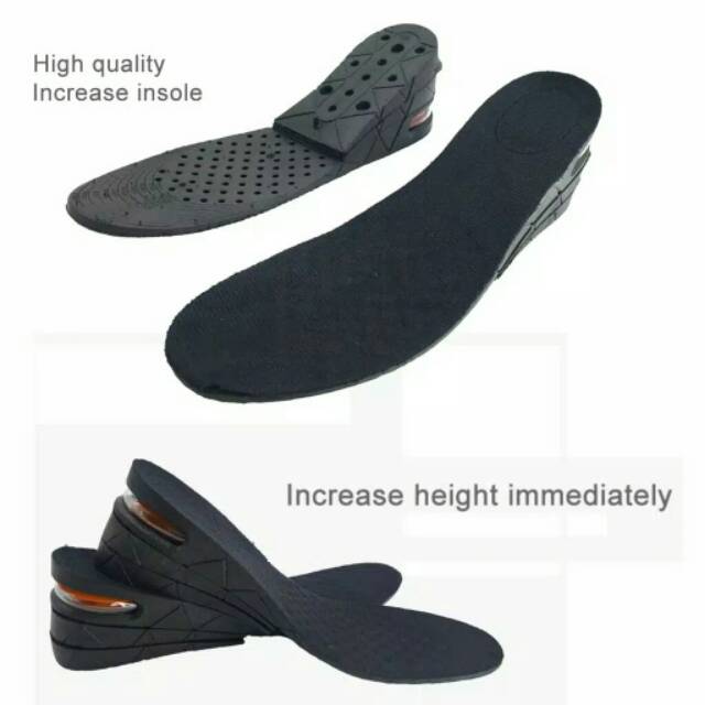 Sol Sepatu Peninggi Badan instant insole kasual sneakers