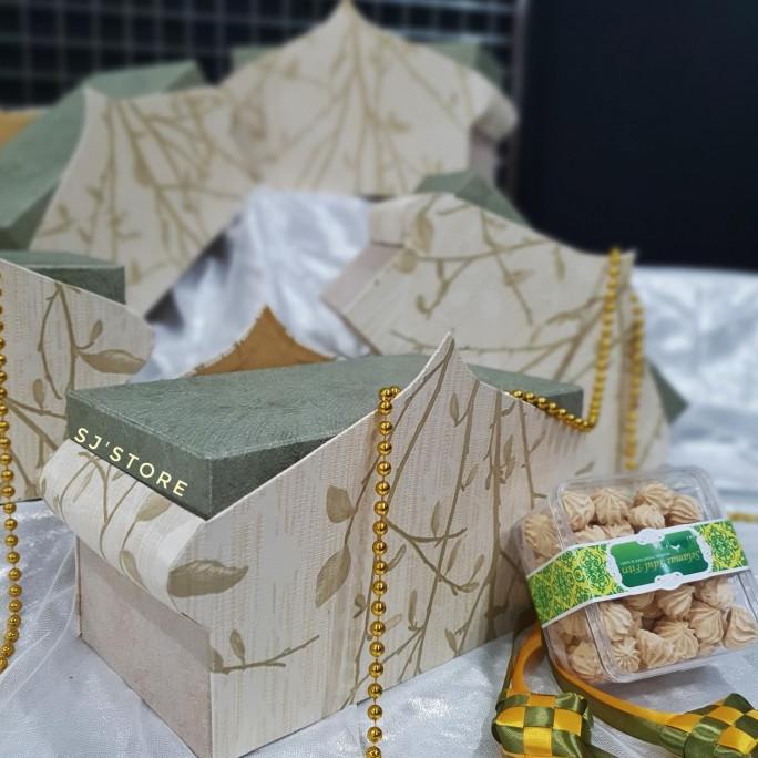 

Box kue hampers hiasan lebaran idul fitri model kubah bagus